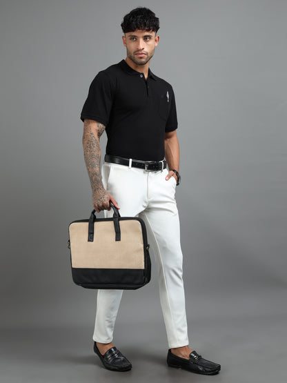 Mens Executive Cotton Polos with Pocket Raven Black Polo T-shirt TK707