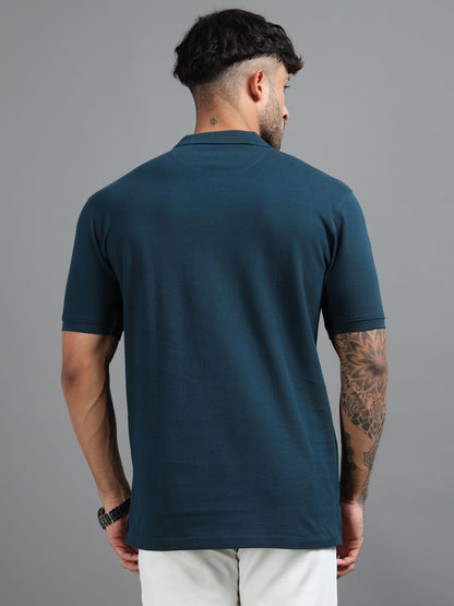 Mens Executive Cotton Polos with Pocket Airforce Polo T-shirt TK707