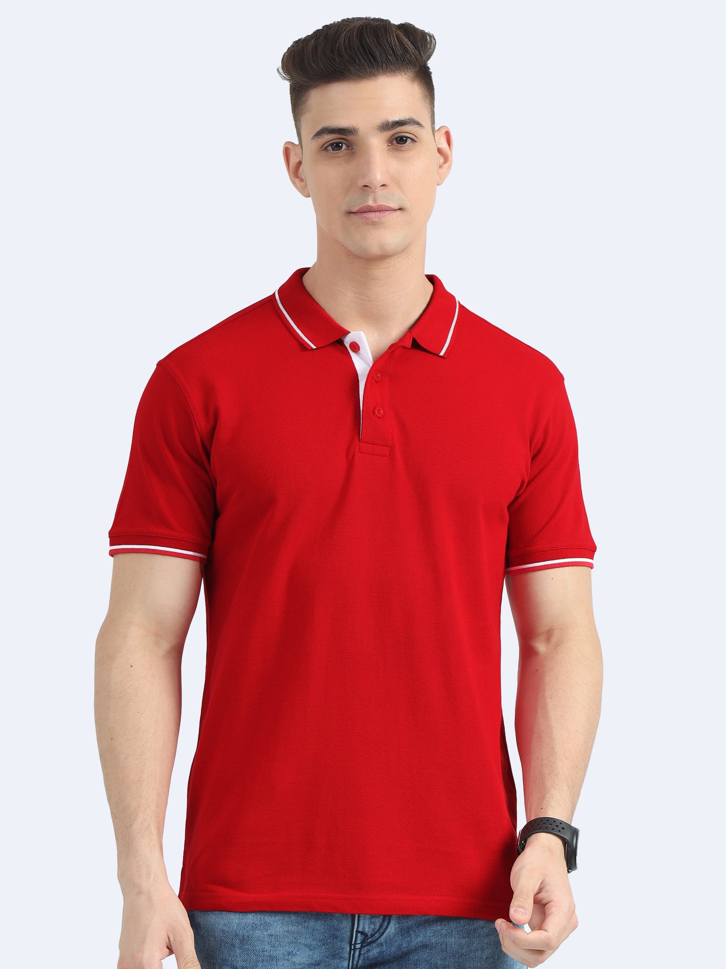 Pack Of 2 Mens Premium Polo T-shirt TK707 TK735