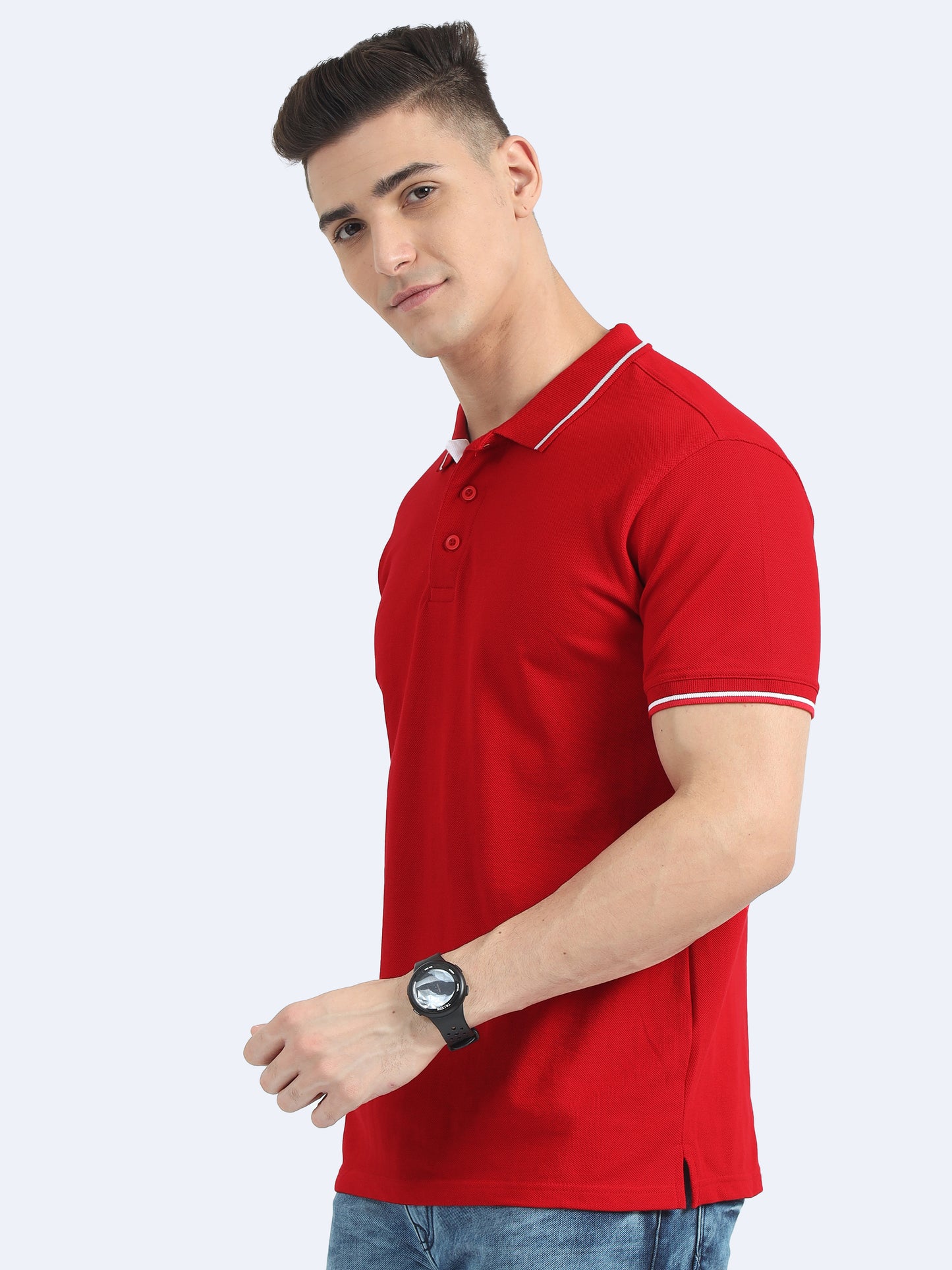 Pack Of 2 Mens Premium Polo T-shirt TK707 TK735
