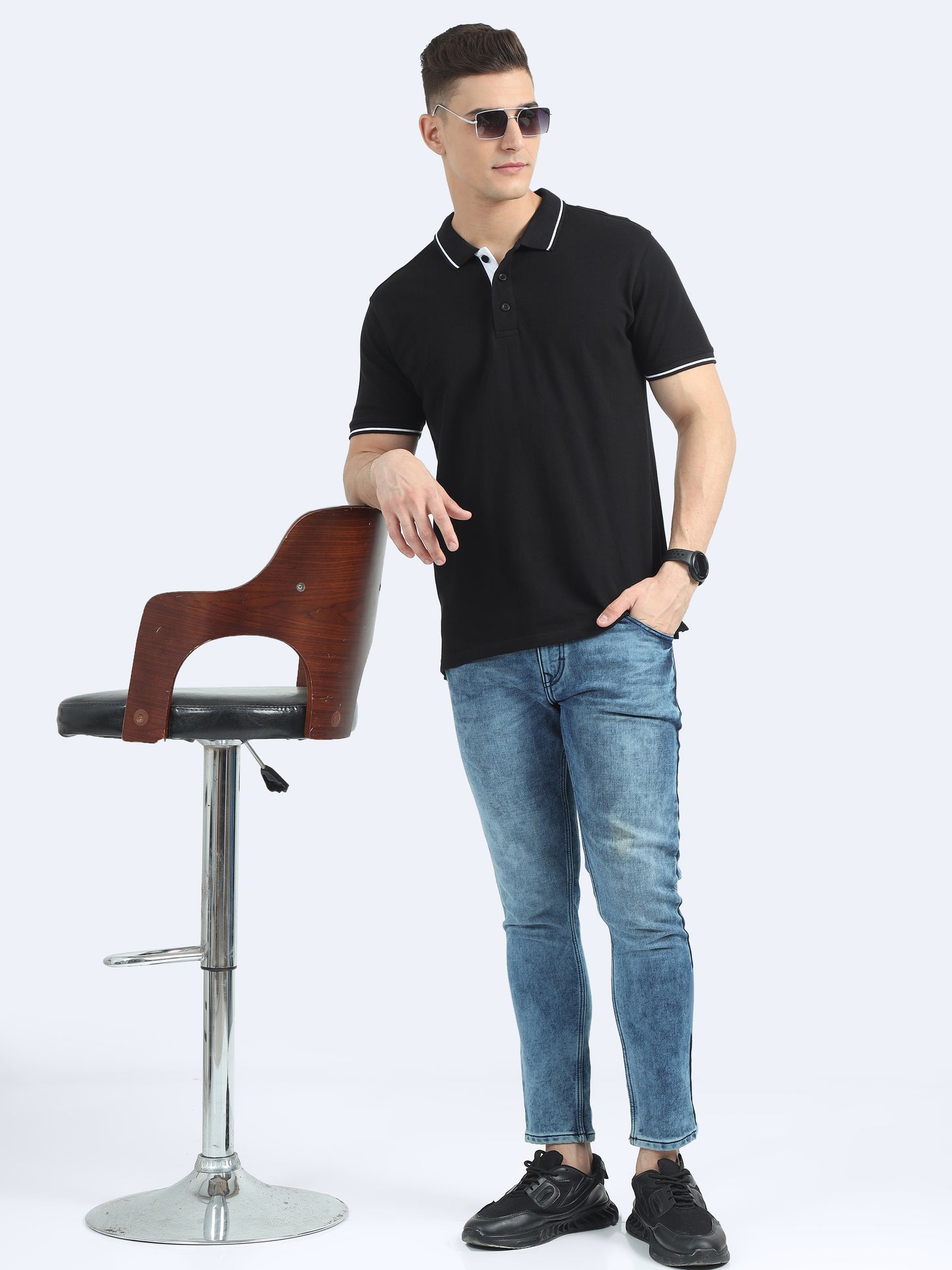 Pack Of 2 Mens Premium Polo T-shirt TK707