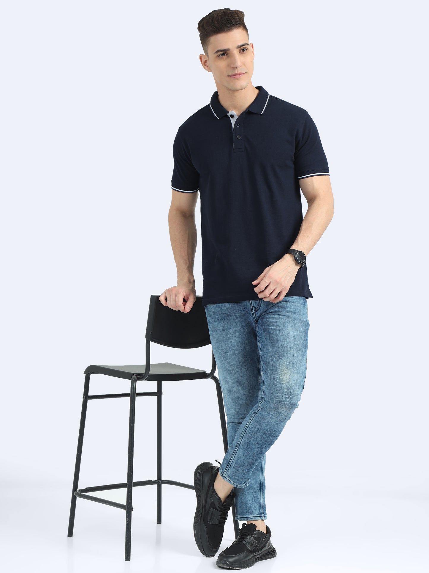 Pack Of 2 Mens Premium Polo T-shirt TK707