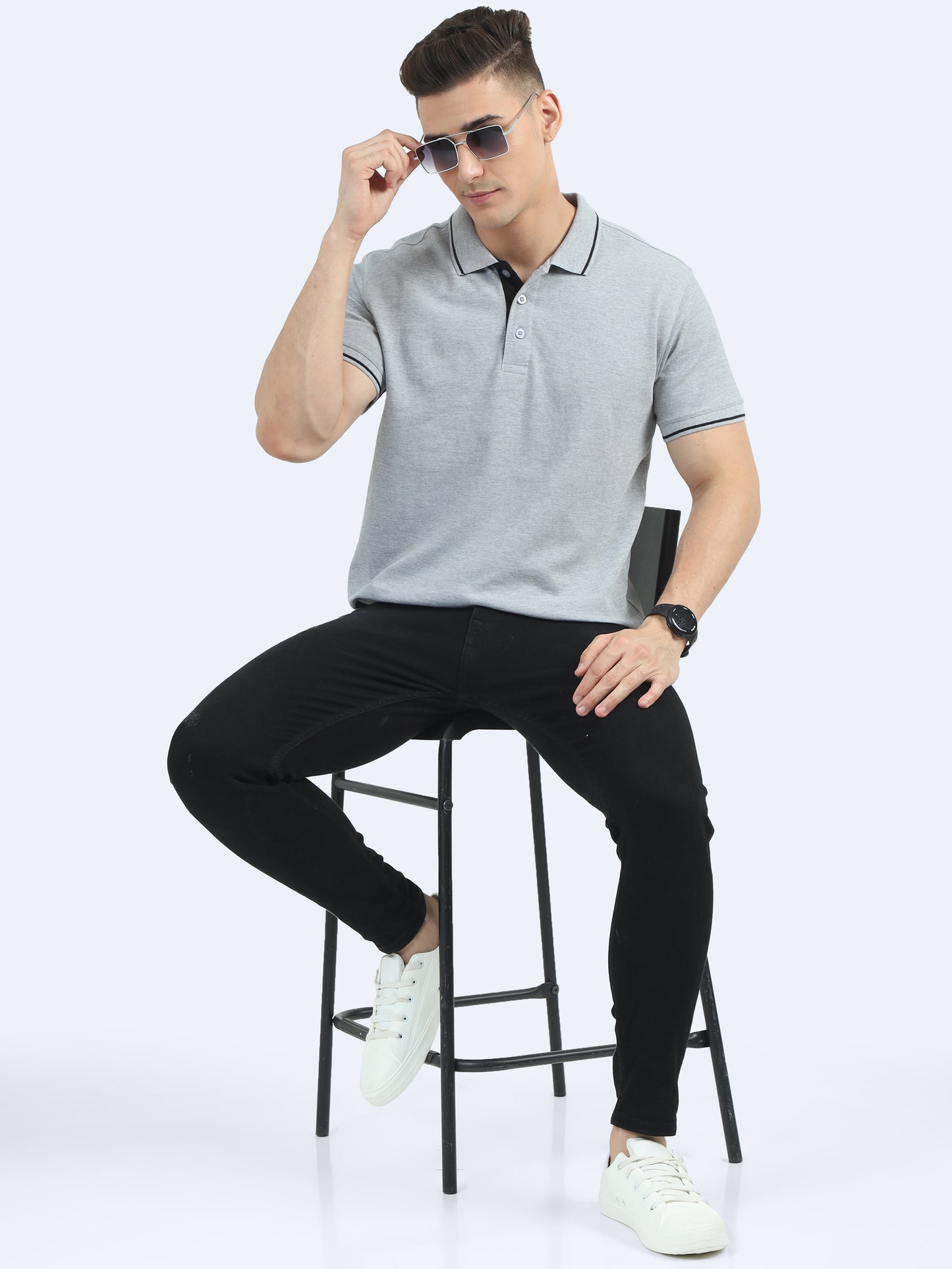 Pack Of 2 Mens Premium Polo T-shirt TK707 TK735