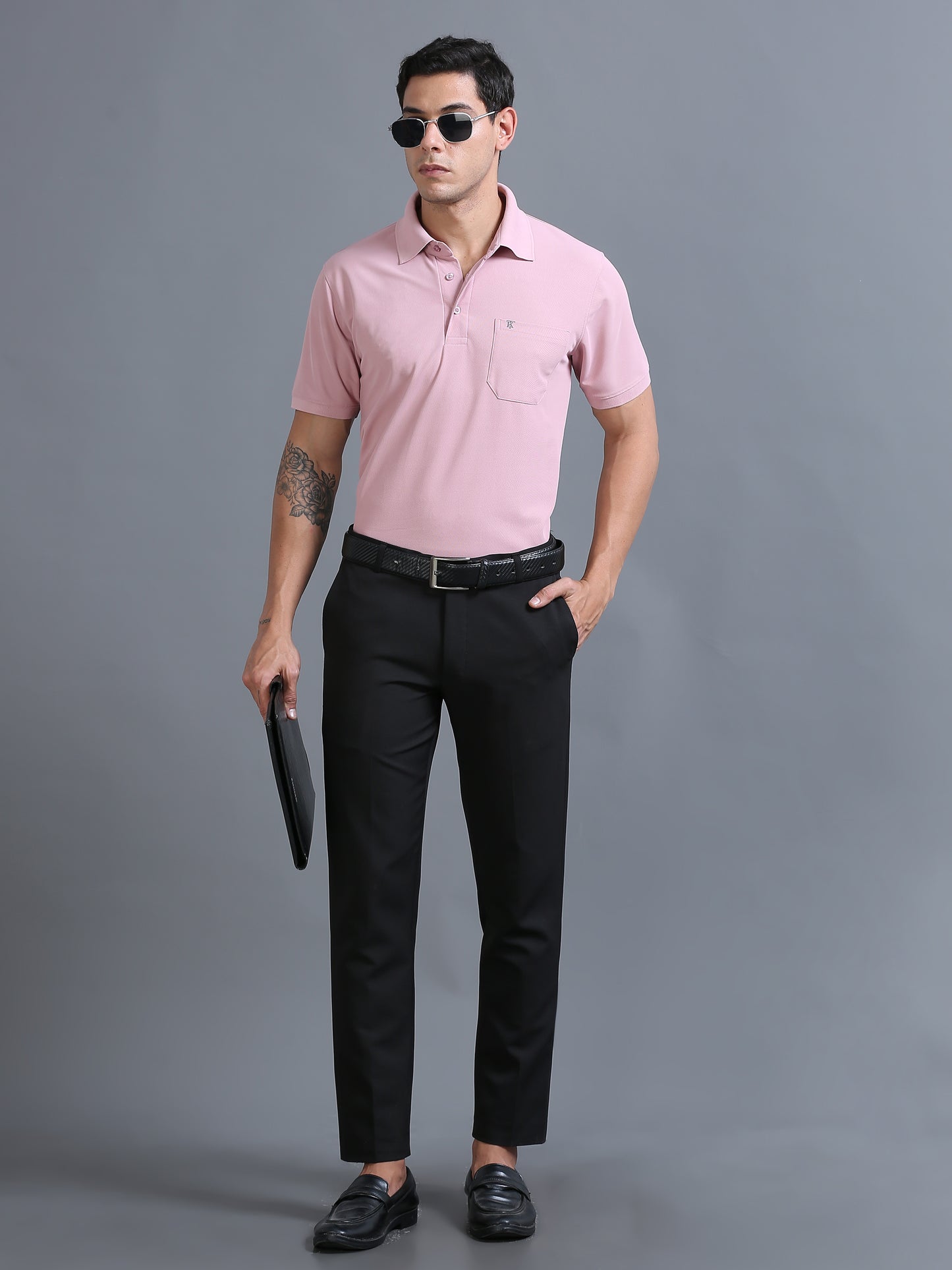 Mens Smart Dry fit Turkish Onion Polo Tees with Pocket TK710